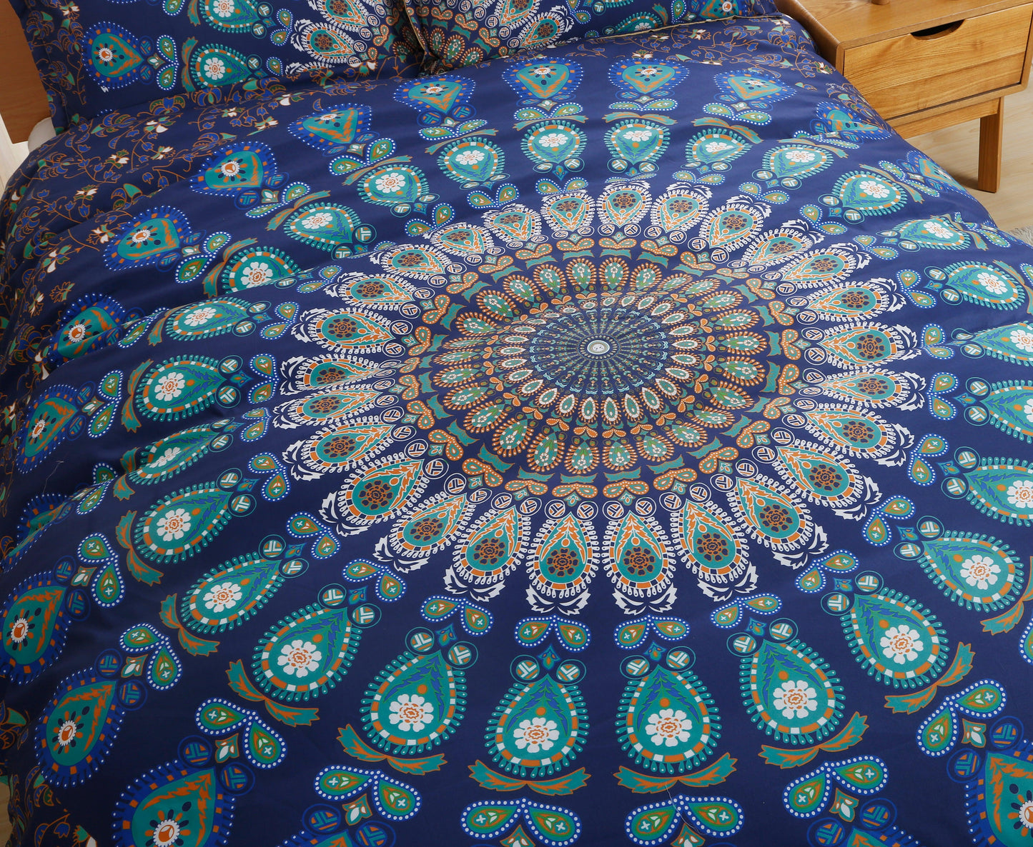 3D Bohemian Indian Circle Quilt Cover Set Bedding Set Pillowcases 127