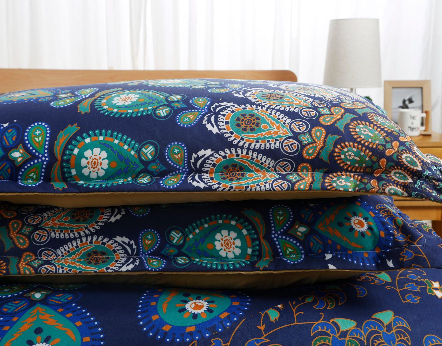 3D Bohemian Indian Circle Quilt Cover Set Bedding Set Pillowcases 127