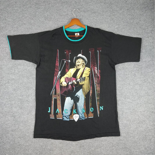 Vintage 90s Alan Jackson T Shirt Solo Singer