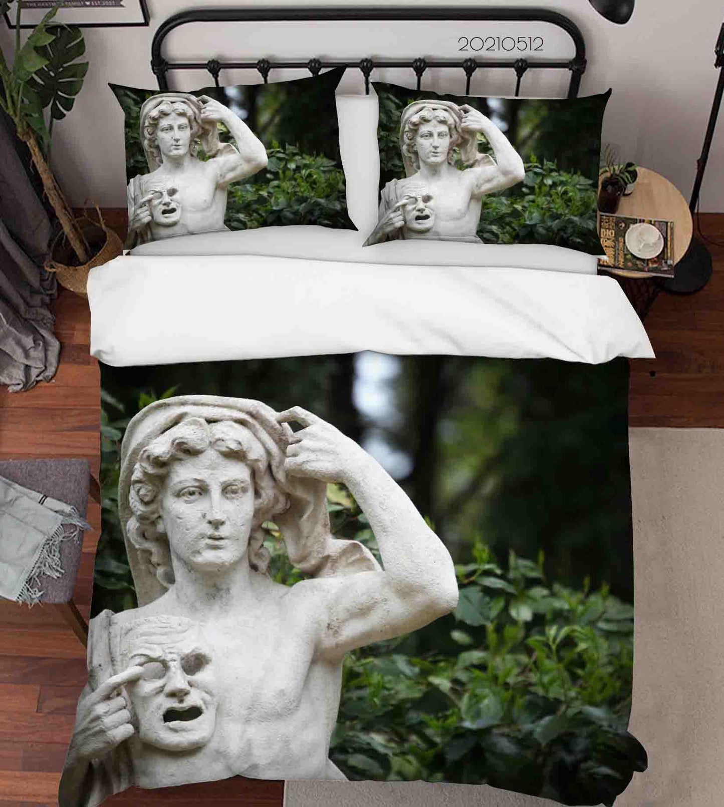 3D Art Sculpture Quilt Cover Set Bedding Set Duvet Cover Pillowcases 261