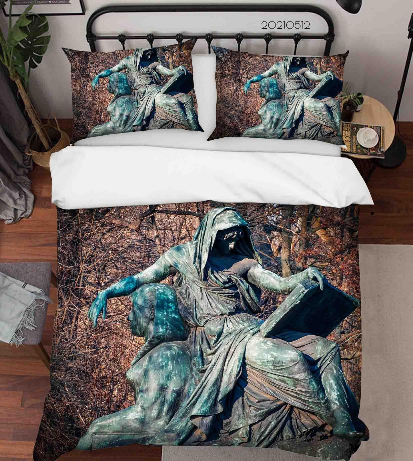 3D Art Sculpture Quilt Cover Set Bedding Set Duvet Cover Pillowcases 285