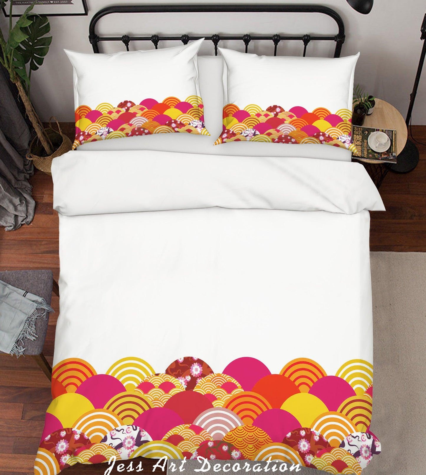 3D Abstract Forest Floral Quilt Cover Set Bedding Set Pillowcases 42