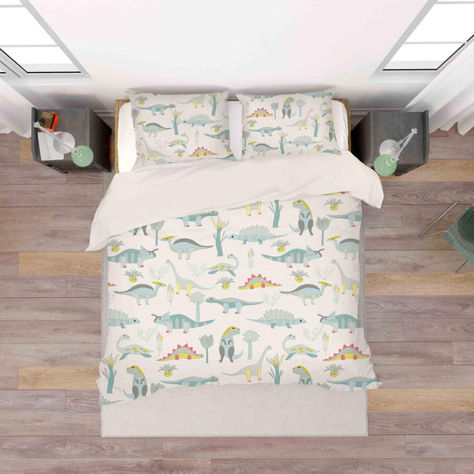3D Cartoon Color Dinosaurs Quilt Cover Set Bedding Set Pillowcases  66