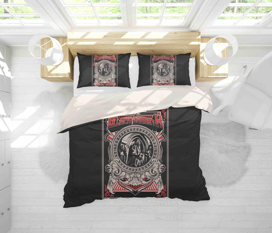 3D Black Sabbath Quilt Cover Set Bedding Set Duvet Cover Pillowcases SF29