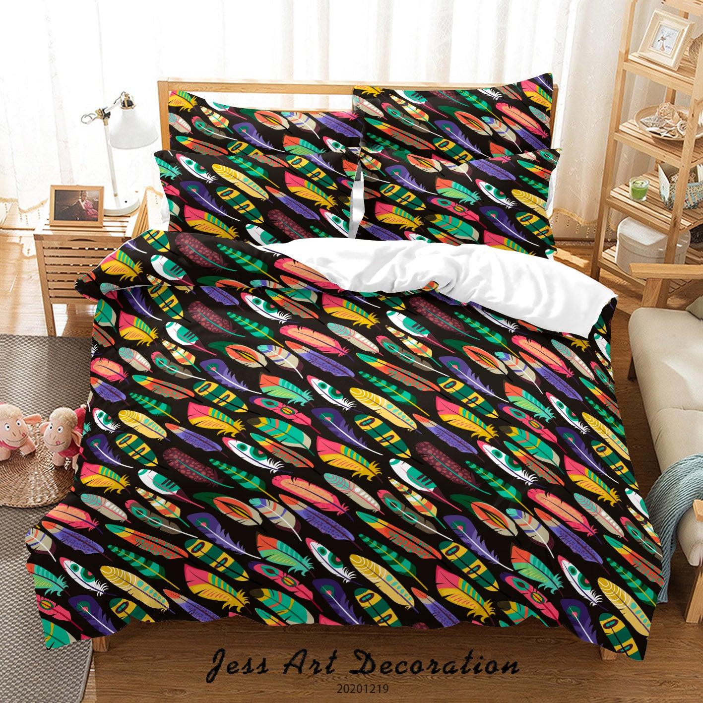 3D Abstract Geometric Pattern Quilt Cover Set Bedding Set Duvet Cover Pillowcases 39