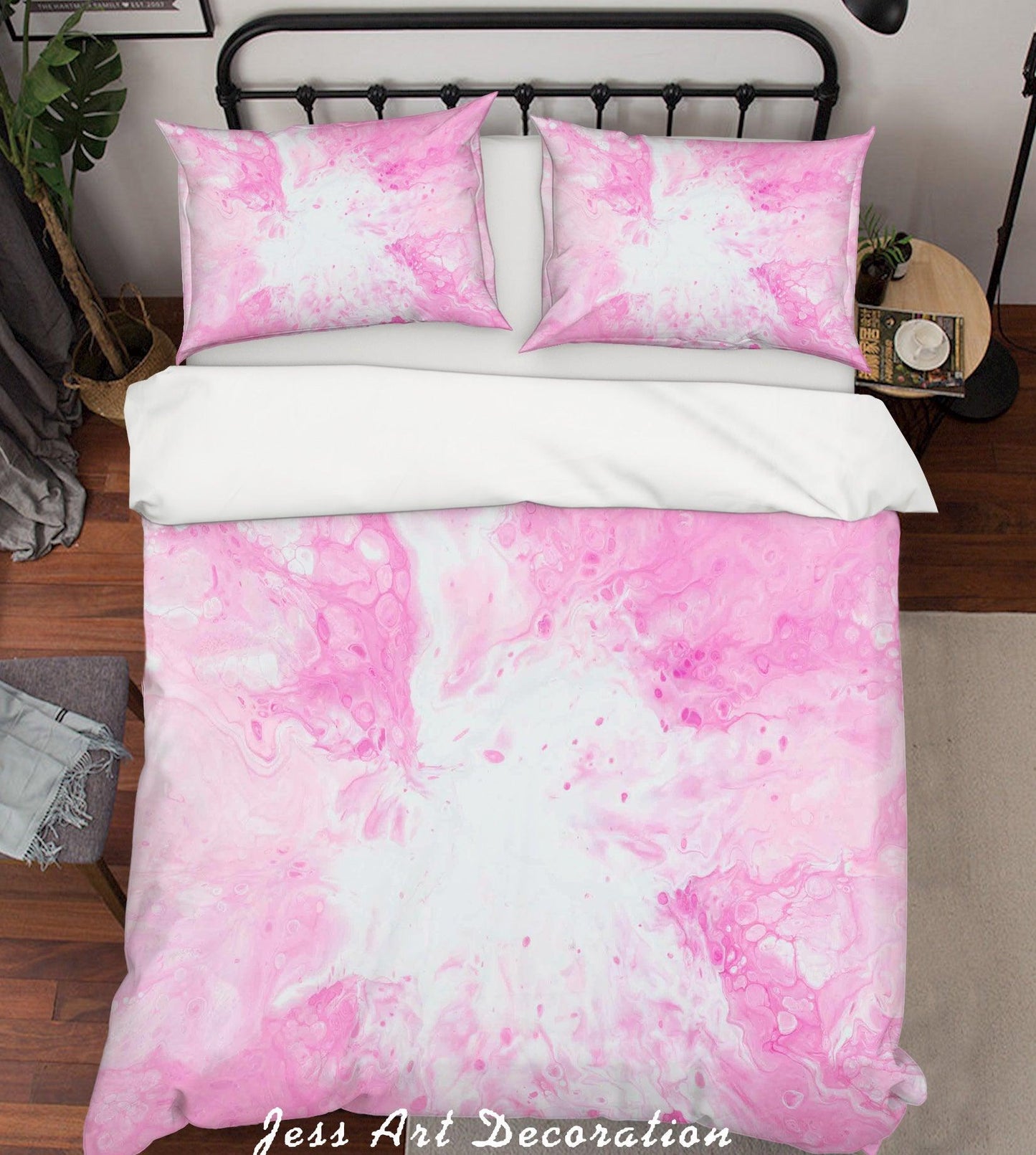 3D Abstract Style Oil Painting Quilt Cover Set Bedding Set Pillowcasesn 3