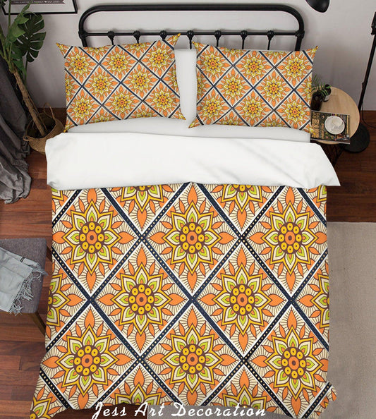 3D Abstract Sunflowers Quilt Cover Set Bedding Set Pillowcases 71