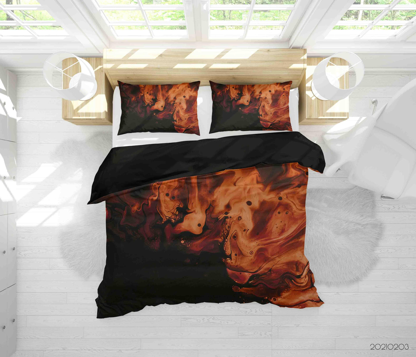3D Abstract Marble Texture Quilt Cover Set Bedding Set Duvet Cover Pillowcases 84