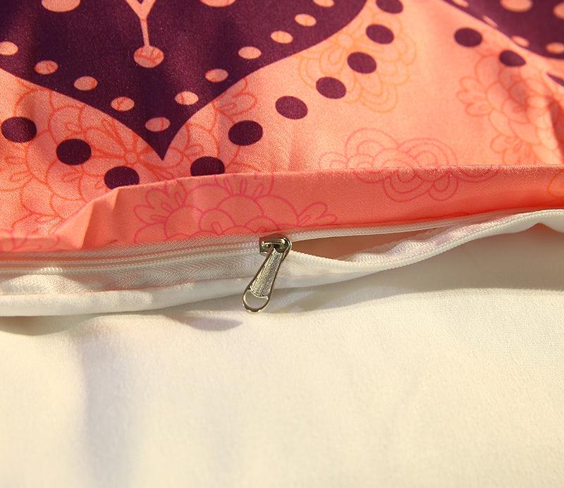 3D Bohemian Pink Elephant Quilt Cover Set Bedding Set Pillowcases 14