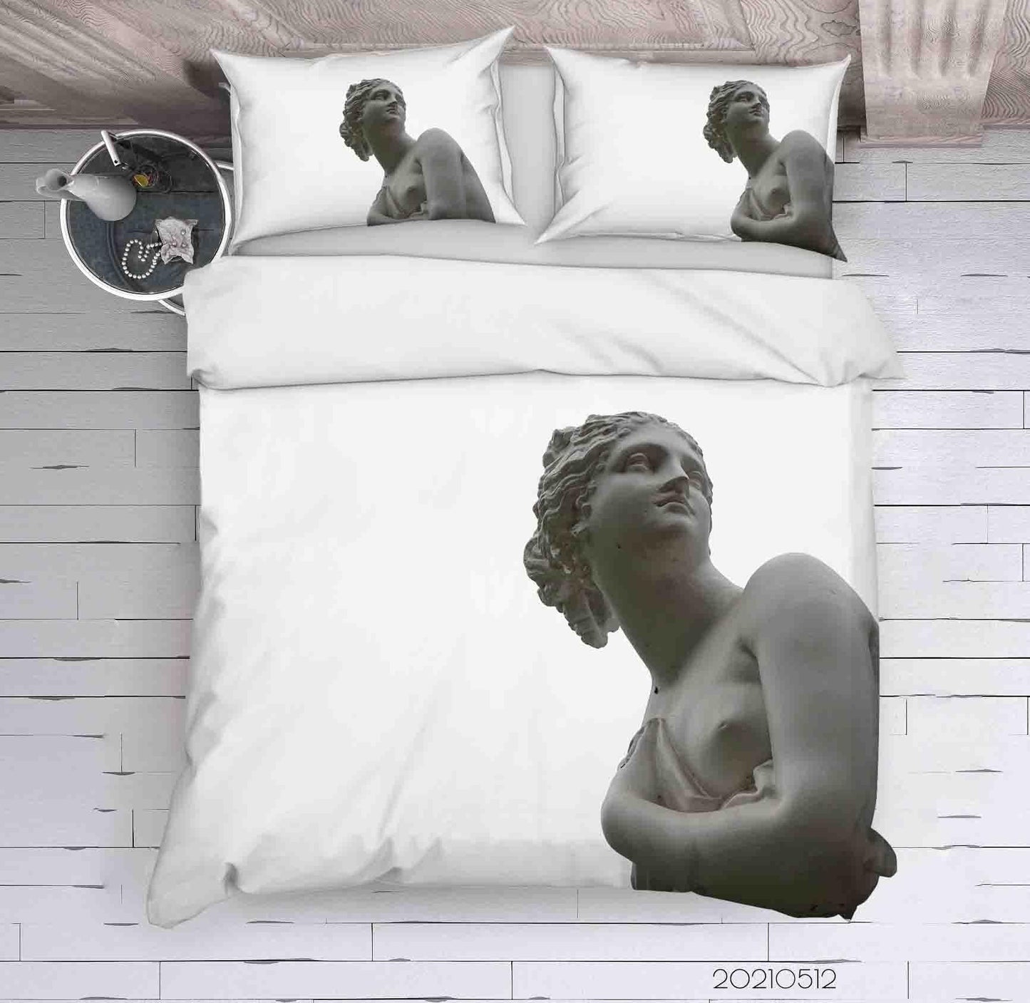 3D Art Sculpture Quilt Cover Set Bedding Set Duvet Cover Pillowcases 304