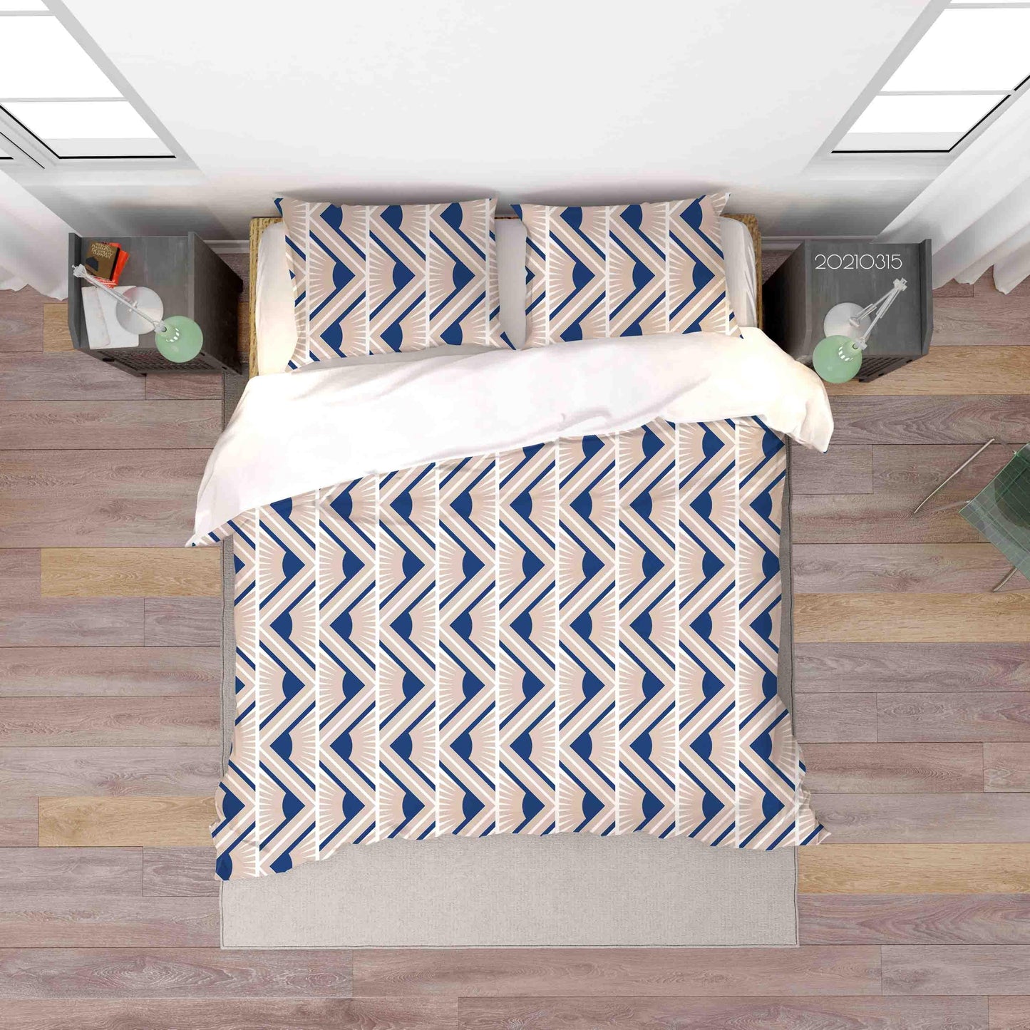 3D Abstract Geometric Art Decoration Quilt Cover Set Bedding Set Duvet Cover Pillowcases 229