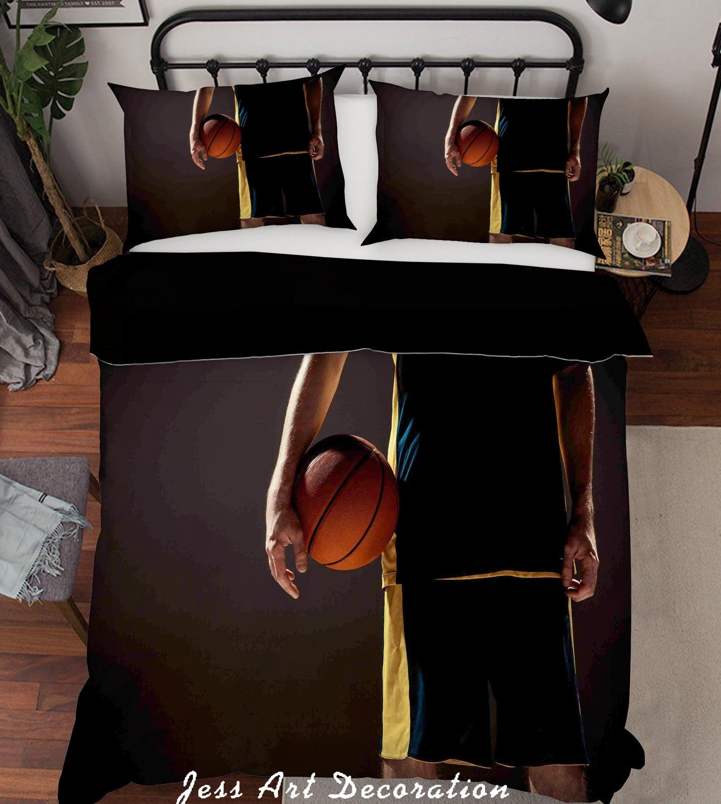 3D Basketball Player Quilt Cover Set Bedding Set Pillowcases 53