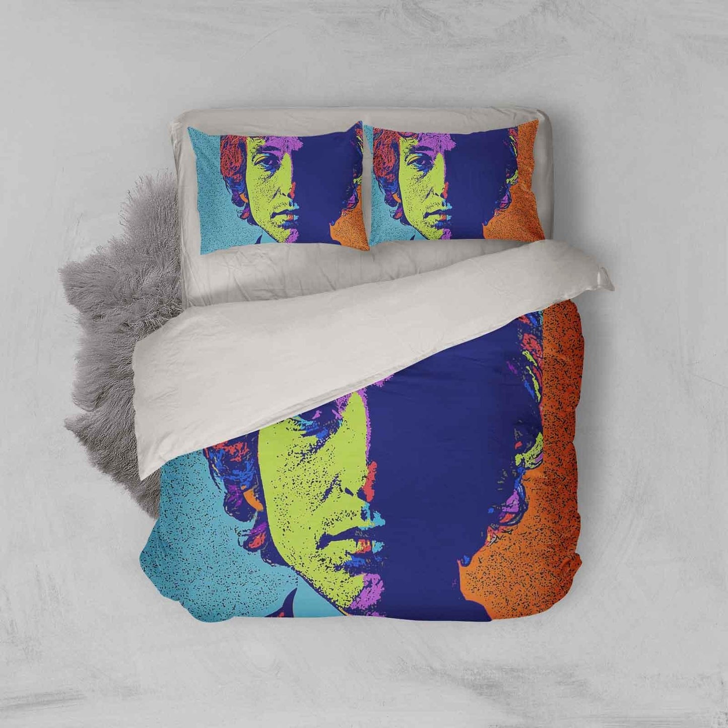 3D Bob Dylan Quilt Cover Set Bedding Set Pillowcases 15