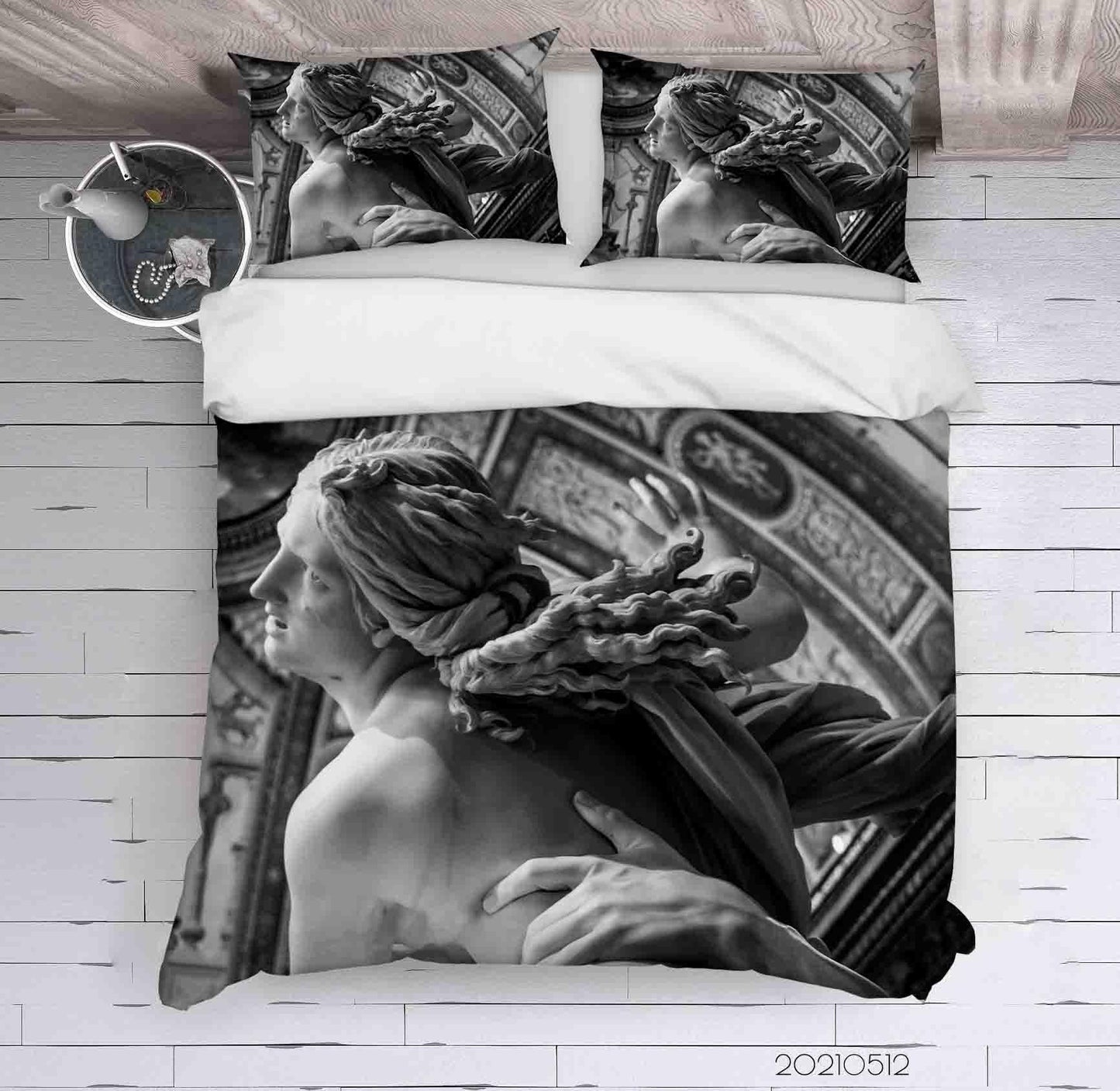 3D Architecture Art Sculpture Quilt Cover Set Bedding Set Duvet Cover Pillowcases 262
