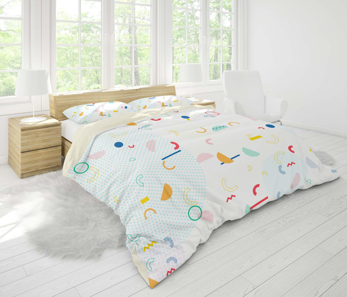 3D Cartoon Pattern Quilt Cover Set Bedding Set Pillowcases 12