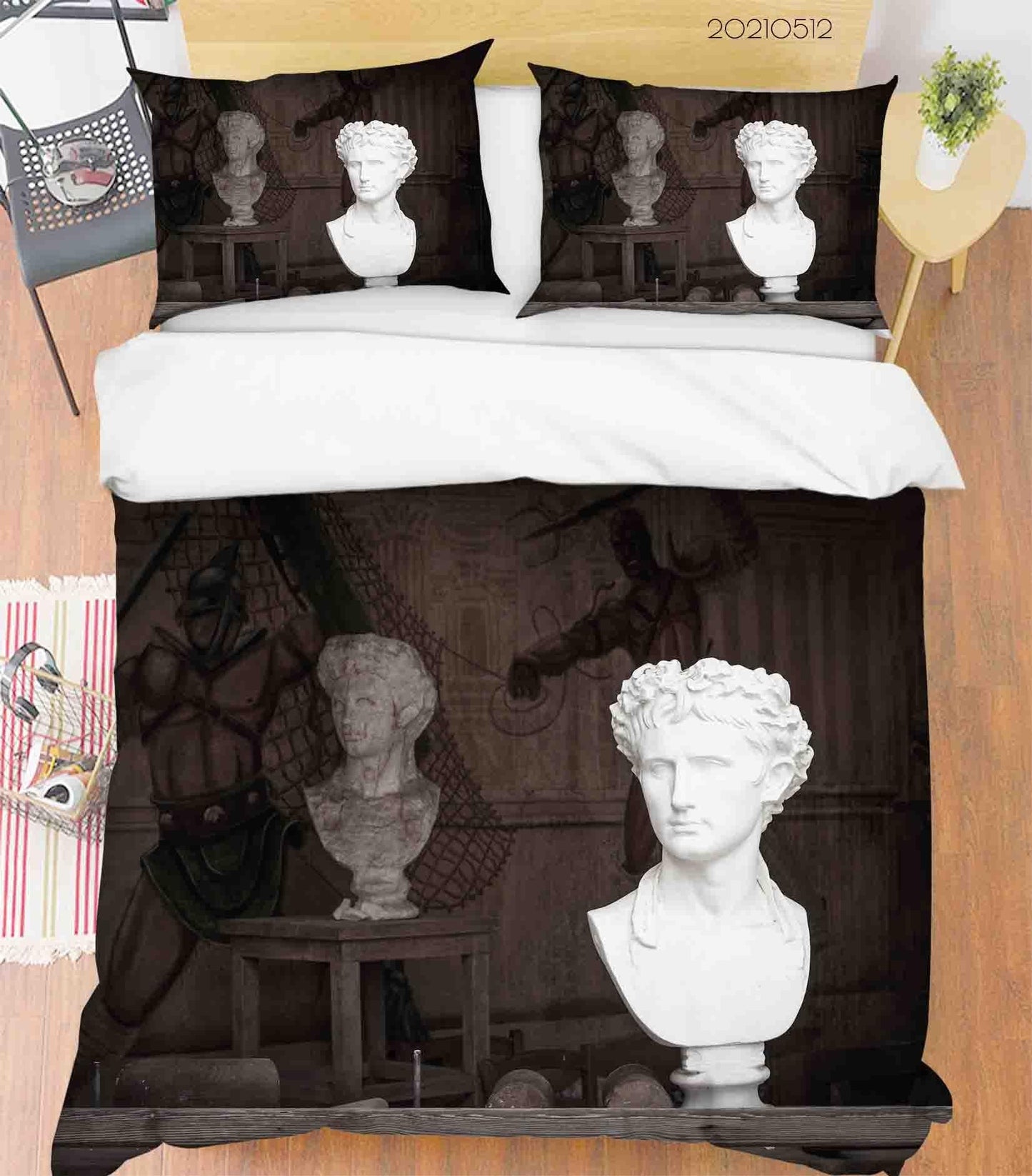 3D Art Sculpture Quilt Cover Set Bedding Set Duvet Cover Pillowcases 278