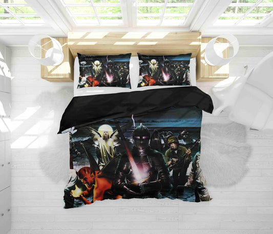 3D Black Sabbath Quilt Cover Set Bedding Set Duvet Cover Pillowcases SF21