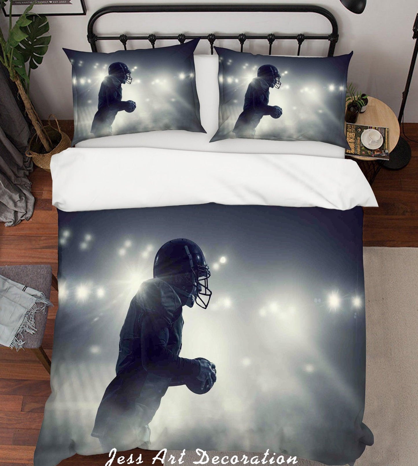 3D Baseball Game Quilt Cover Set Bedding Set Pillowcases  59