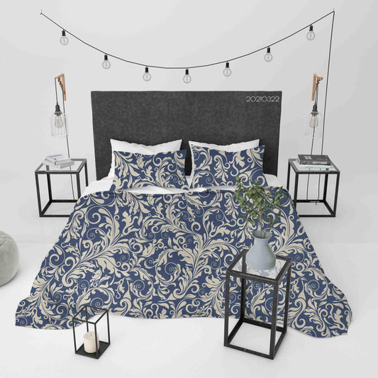 3D Baroque Pattern Quilt Cover Set Bedding Set Duvet Cover Pillowcases 82