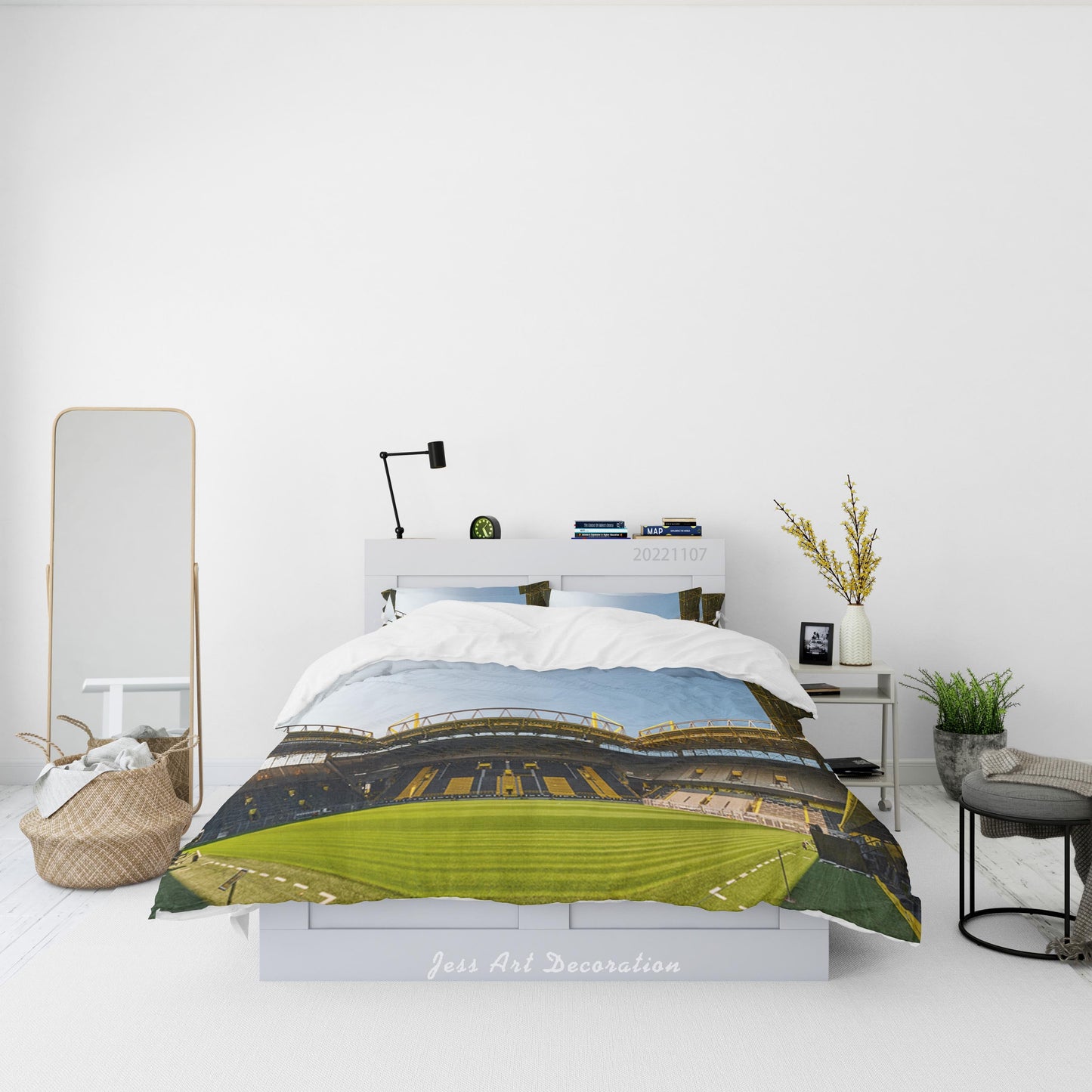3D Borussia Dortmund Sky Quilt Cover Set Bedding Set Duvet Cover Pillowcase 730