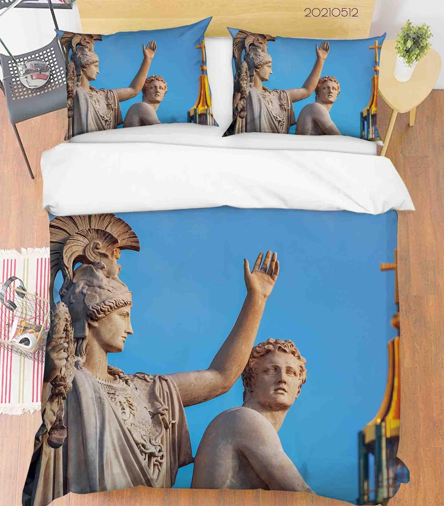3D Art Sculpture Quilt Cover Set Bedding Set Duvet Cover Pillowcases 267