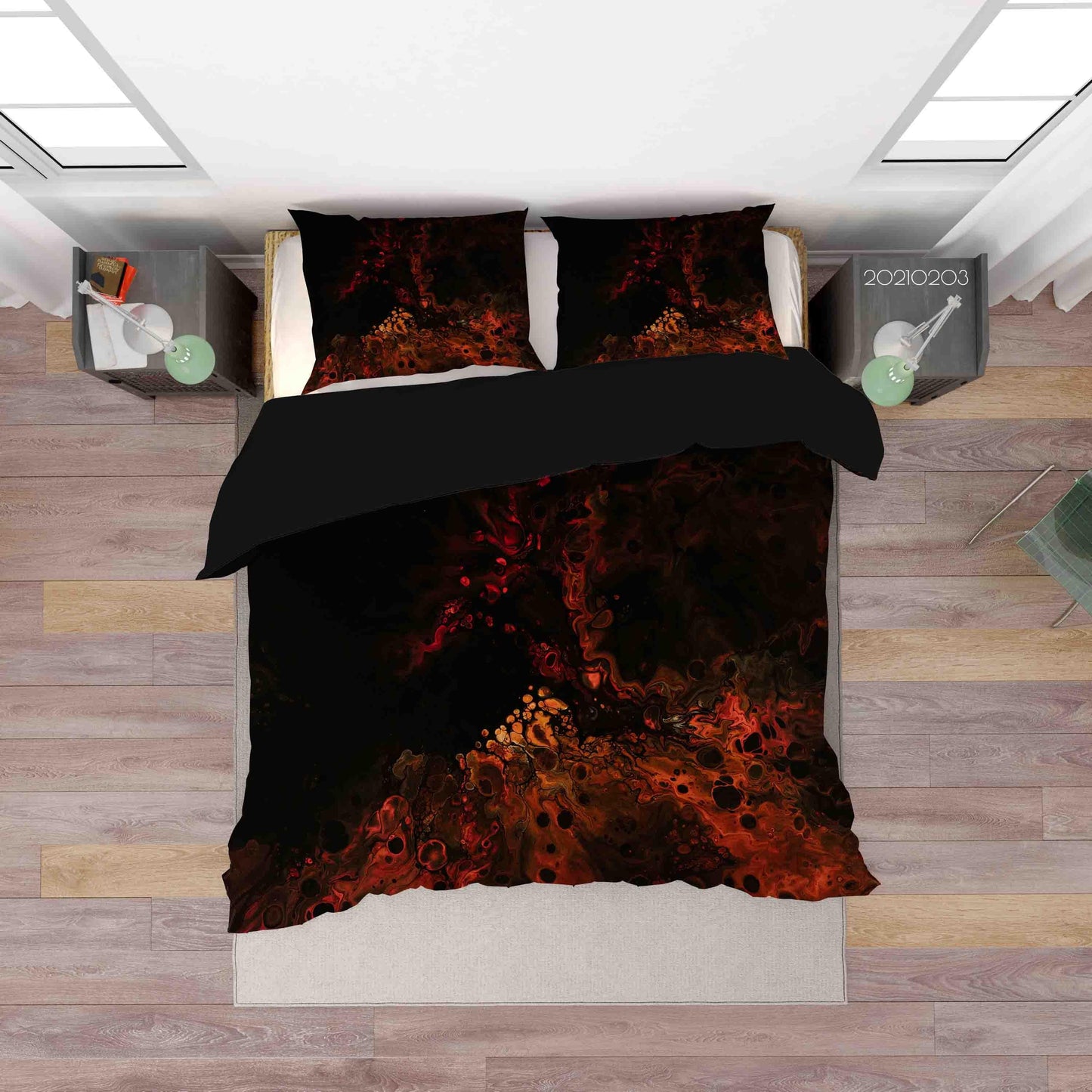 3D Abstract Marble Texture Quilt Cover Set Bedding Set Duvet Cover Pillowcases 31