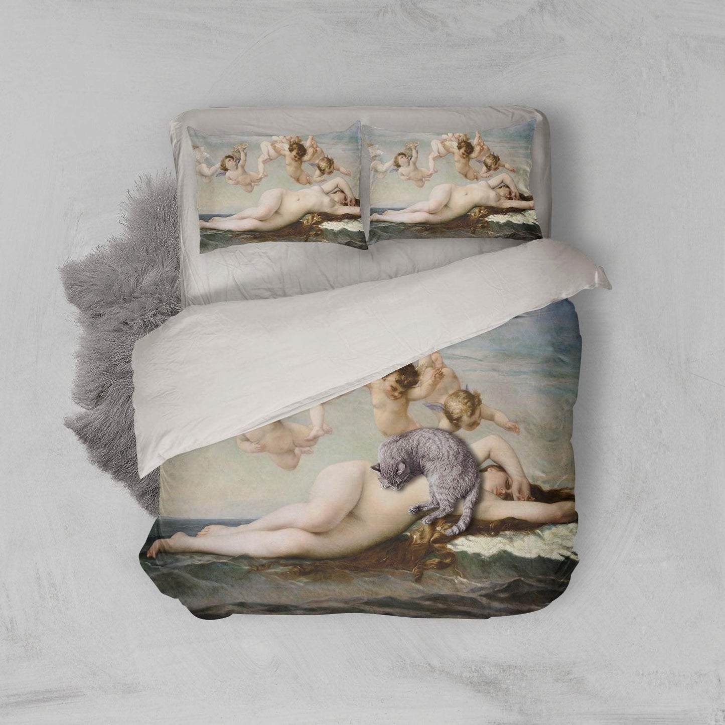 3D Angel Sea Quilt Cover Set Bedding Set Pillowcases 97