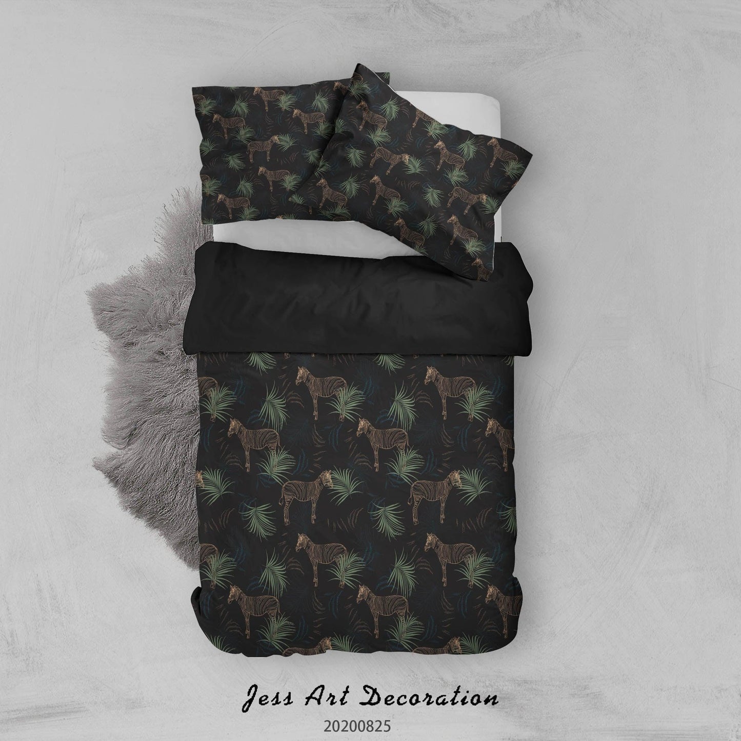 3D Cartoon Nature Animal Quilt Cover Set Bedding Set Duvet Cover Pillowcases WJ 3312