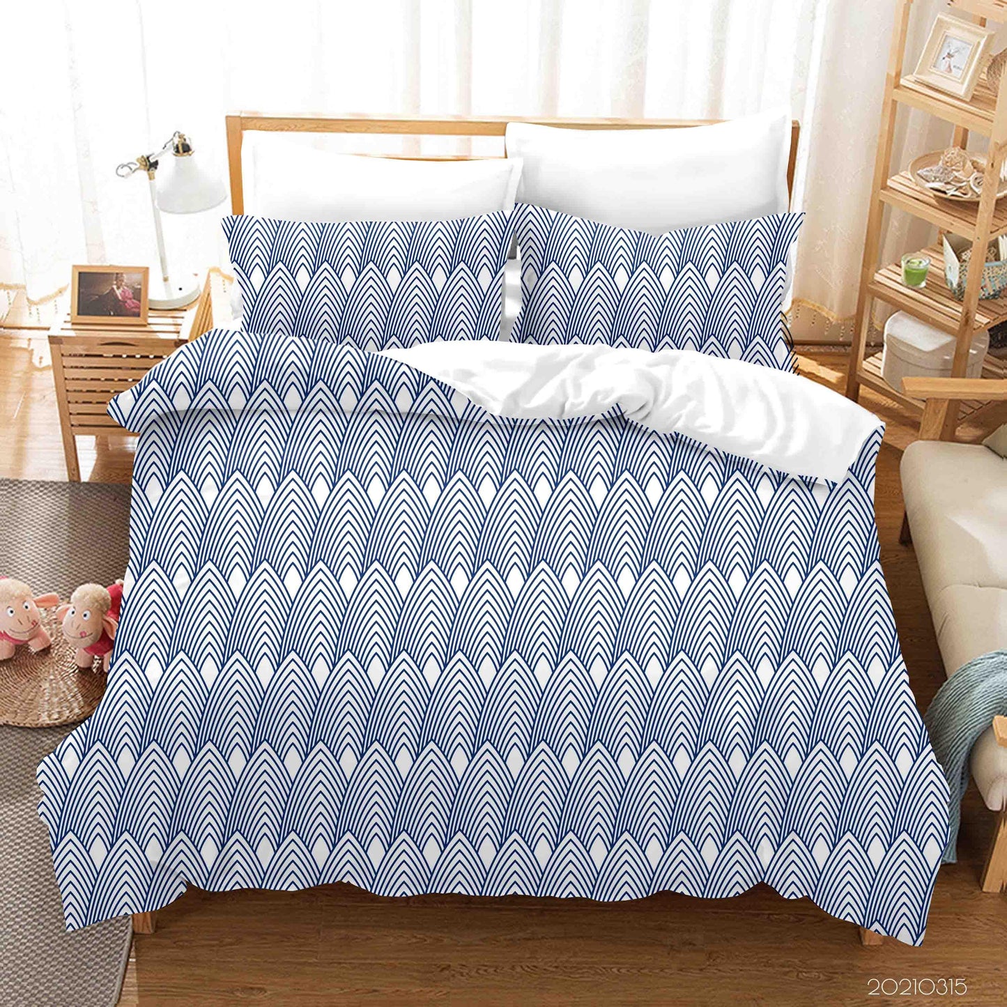 3D Abstract Geometric Art Decoration Quilt Cover Set Bedding Set Duvet Cover Pillowcases 216