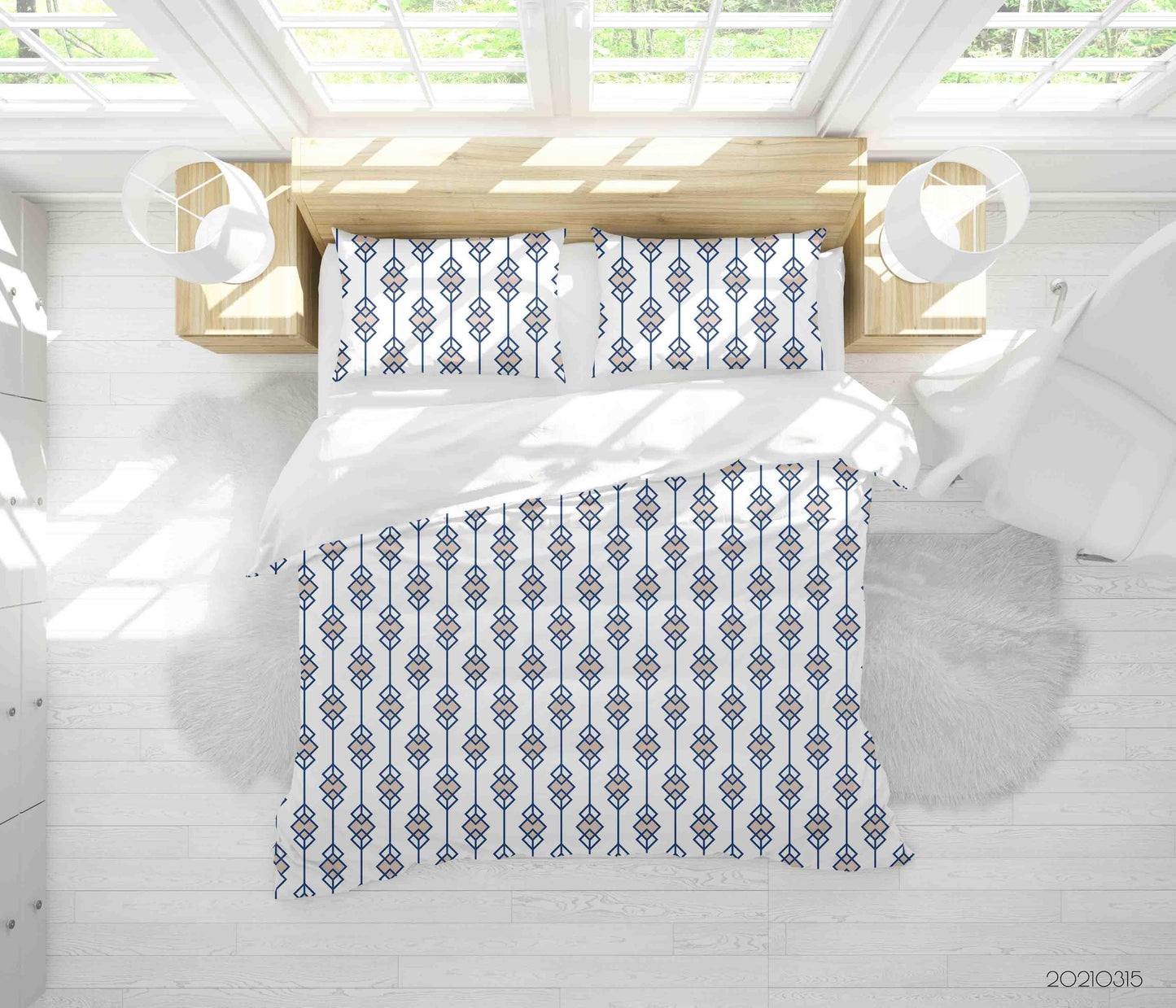 3D Abstract Geometric Art Decoration Quilt Cover Set Bedding Set Duvet Cover Pillowcases 242