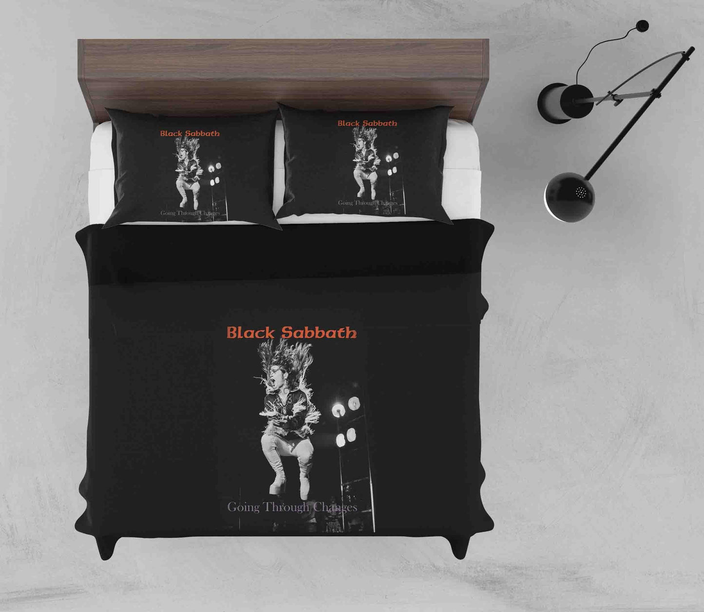 3D Black Sabbath Quilt Cover Set Bedding Set Duvet Cover Pillowcases SF08