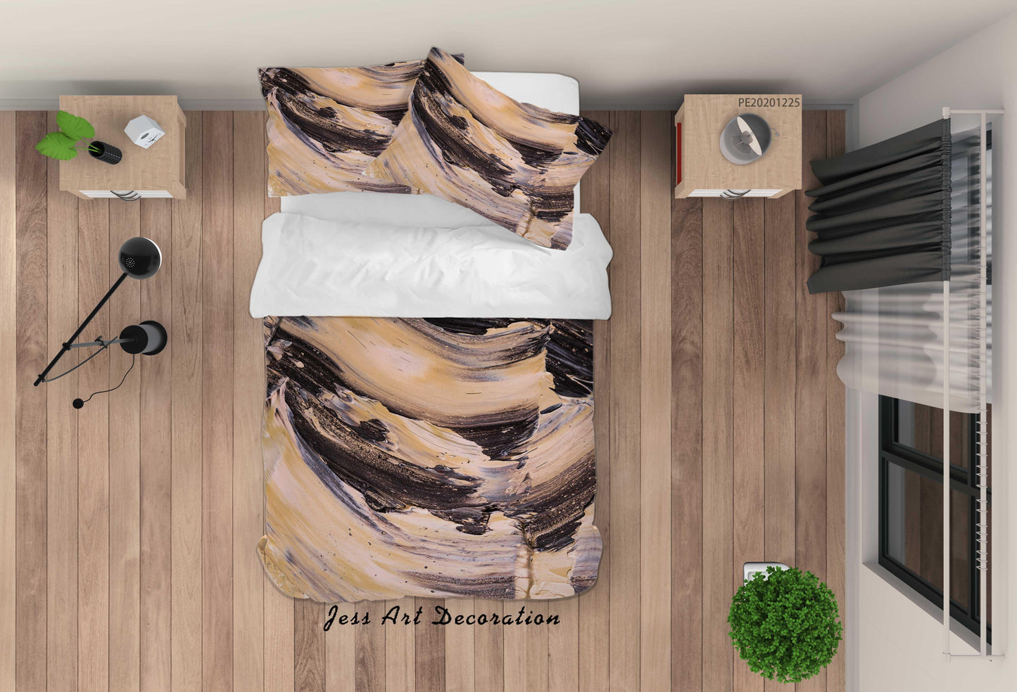 3D Abstract Graffiti Pattern Quilt Cover Set Bedding Set Duvet Cover Pillowcases 35
