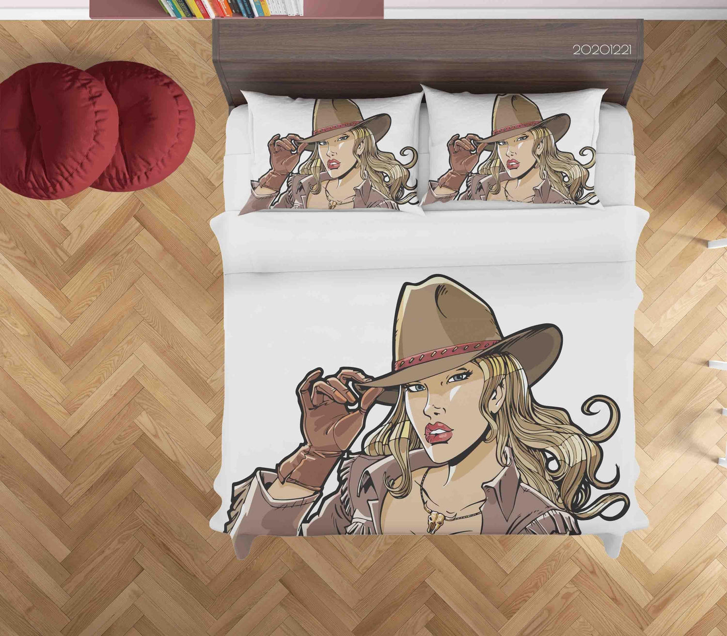 3D Beautiful Girl Quilt Cover Set Bedding Set Duvet Cover Pillowcases 181 LQH