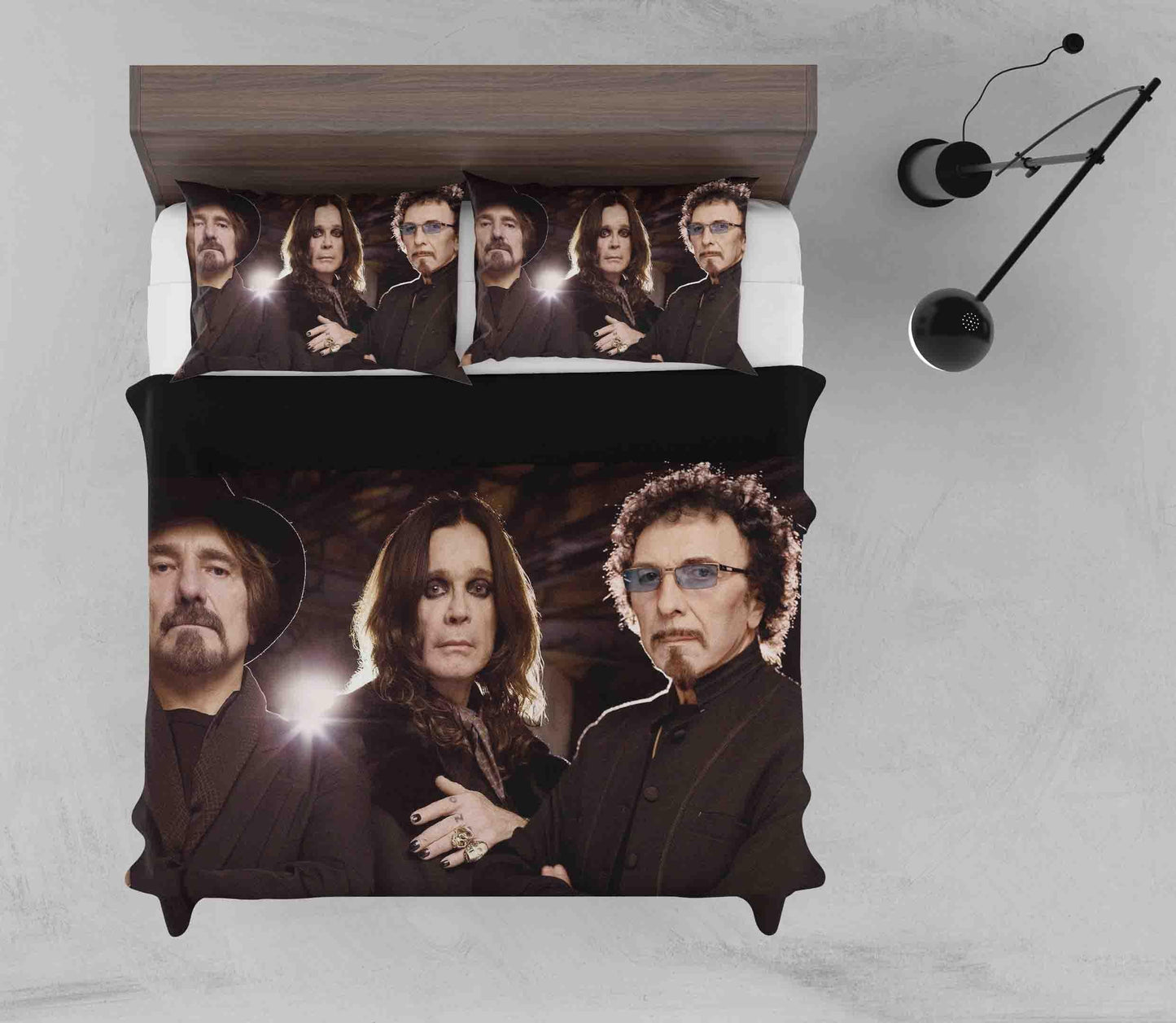 3D Black Sabbath Quilt Cover Set Bedding Set Duvet Cover Pillowcases SF05
