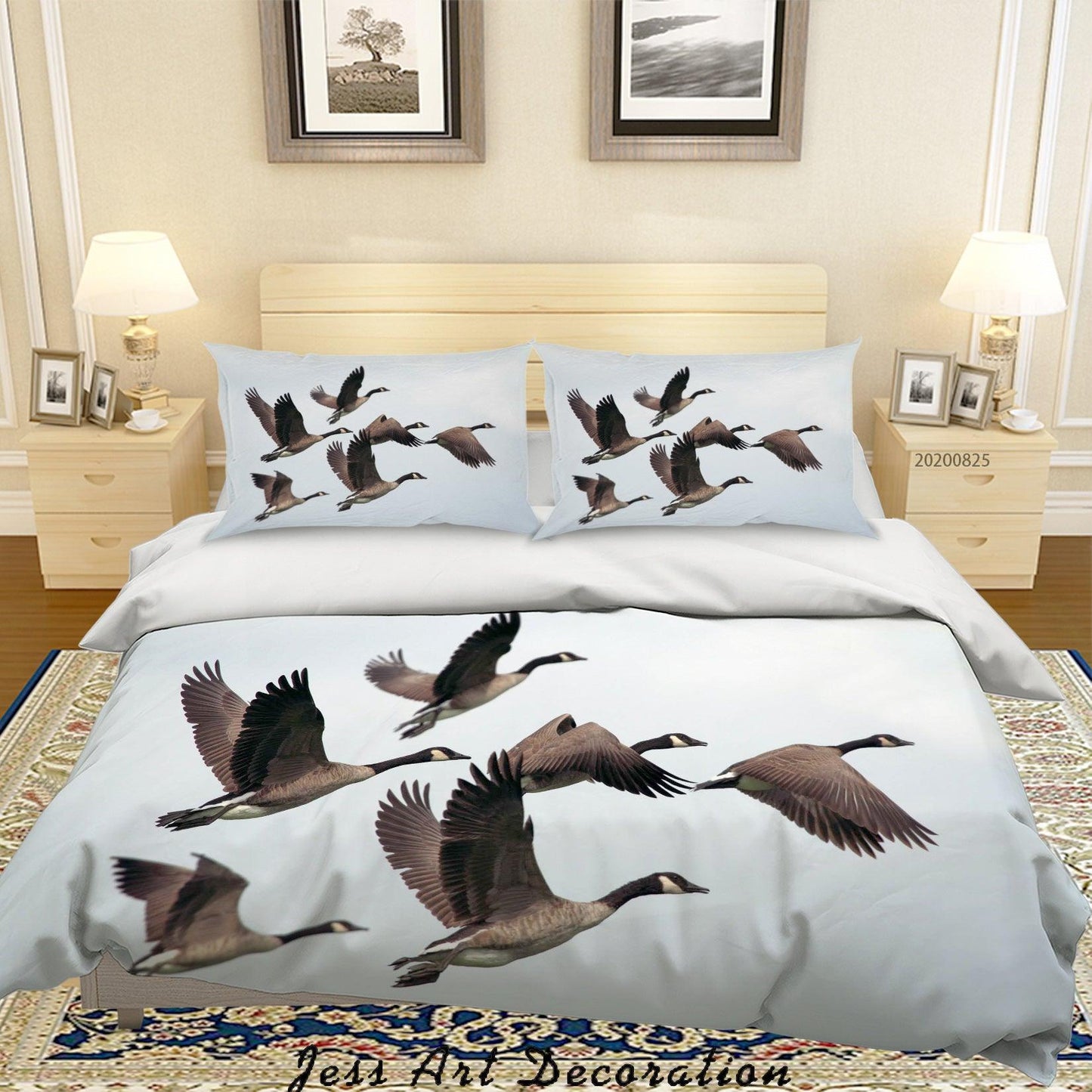 3D Animal Nature Lanruo Quilt Cover Set Bedding Set Duvet Cover Pillowcases WJ 3323
