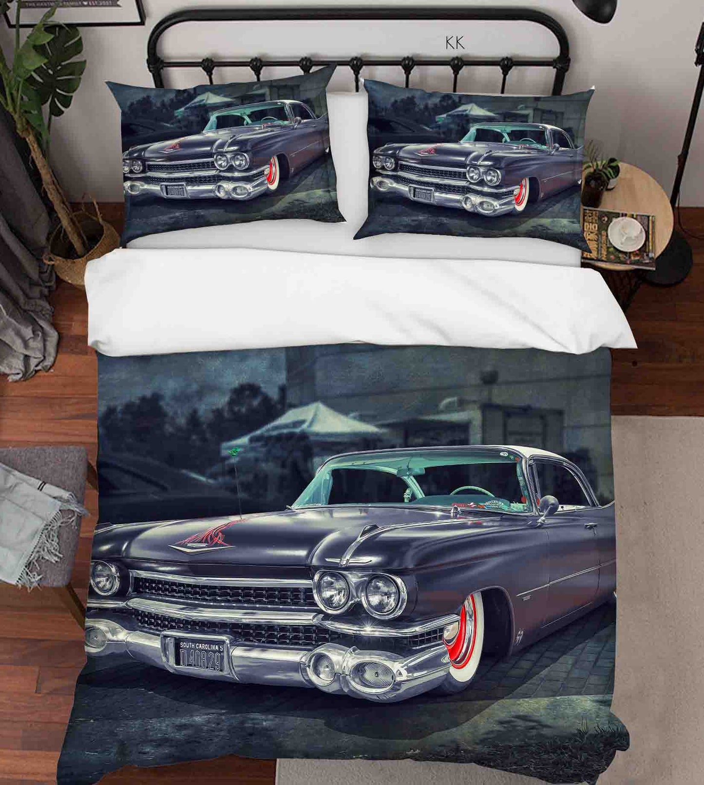 3D Automobile Tent Brick Quilt Cover Set Bedding Set Duvet Cover Pillowcase 366