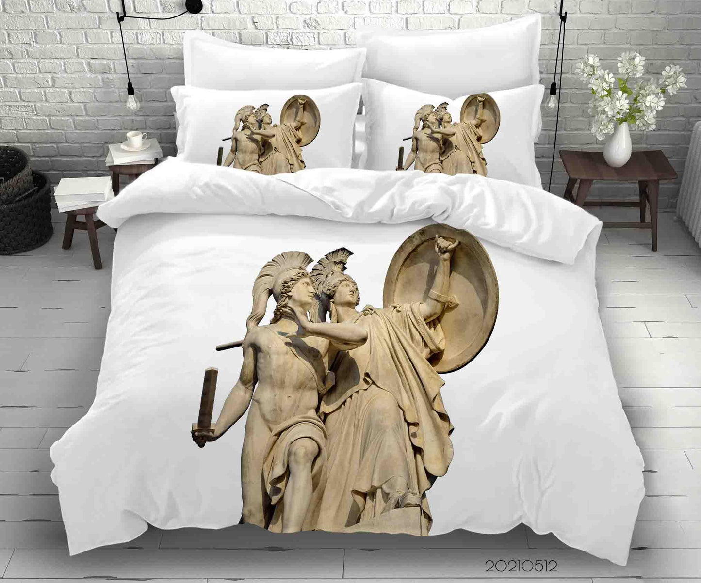 3D Art Sculpture Quilt Cover Set Bedding Set Duvet Cover Pillowcases 266