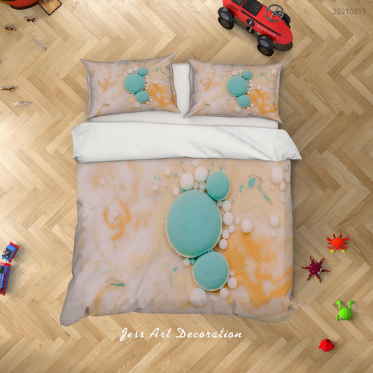 3D Abstract Marble Texture Quilt Cover Set Bedding Set Duvet Cover Pillowcases 601