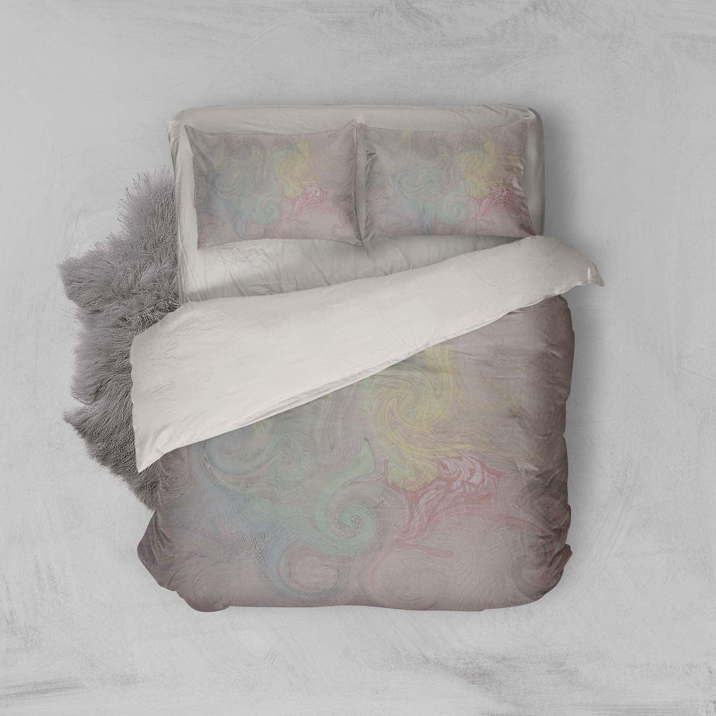 3D Abstract Colorful Graffiti Quilt Cover Set Bedding Set Pillowcases 08