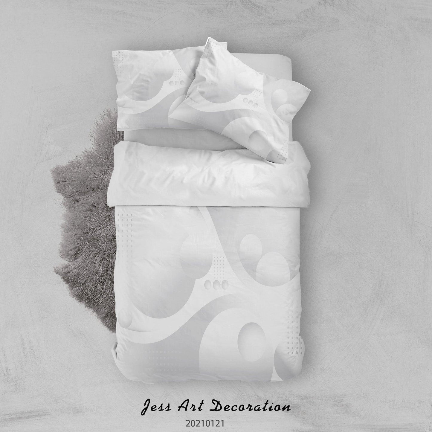 3D Abstract Geometric Pattern Quilt Cover Set Bedding Set Duvet Cover Pillowcases 50