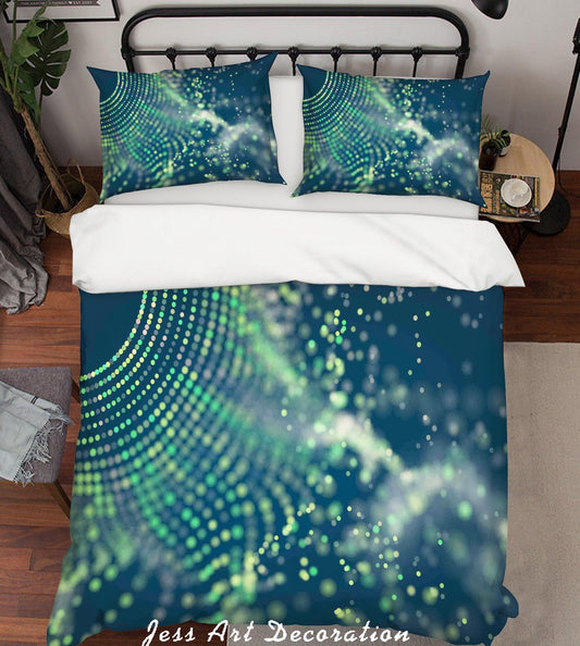 3D Abstract Starlight Quilt Cover Set Bedding Set Pillowcases 12