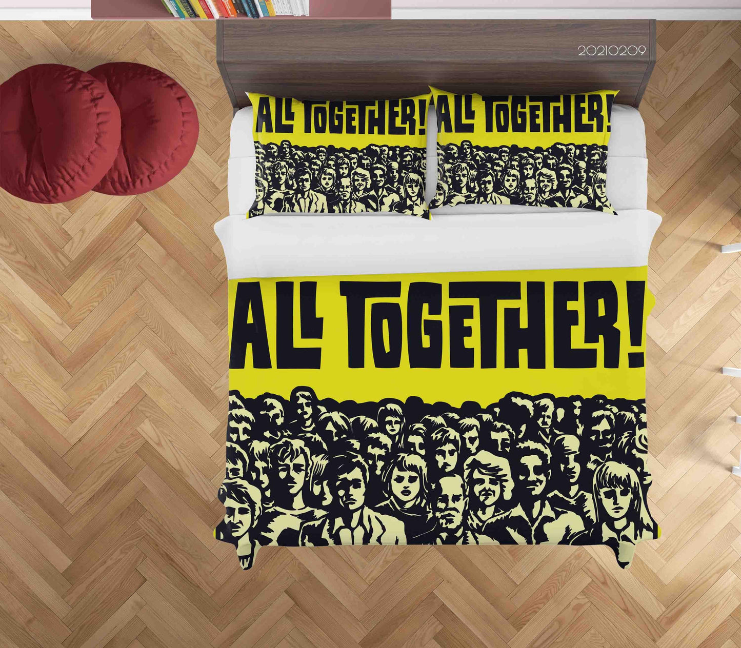 3D Artist Graffiti Works Quilt Cover Set Bedding Set Duvet Cover Pillowcases 246