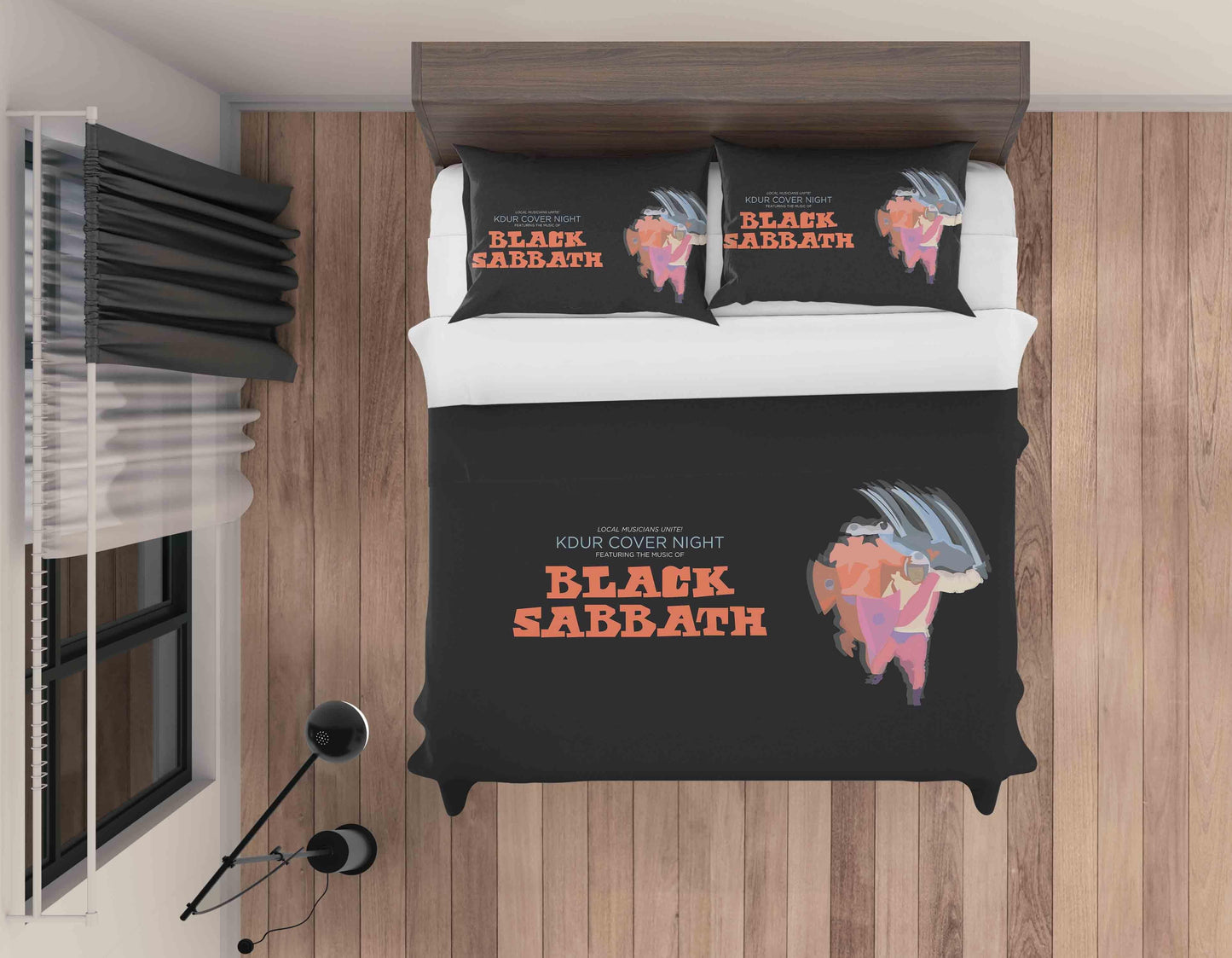 3D Cartoon Black Sabbath Quilt Cover Set Bedding Set Duvet Cover Pillowcases SF72