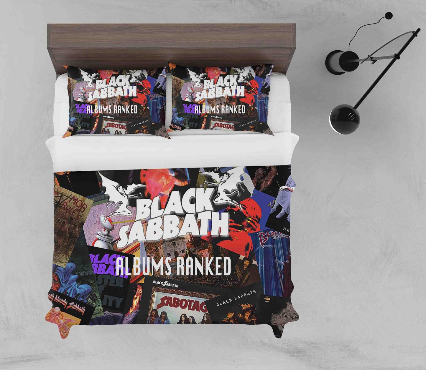 3D Albums Black Sabbath Quilt Cover Set Bedding Set Duvet Cover Pillowcases SF92