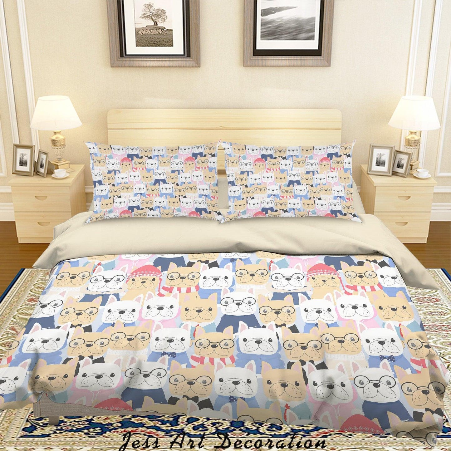 3D Cartoon Cat Quilt Cover Set Bedding Set Duvet Cover Pillowcases A344 LQH