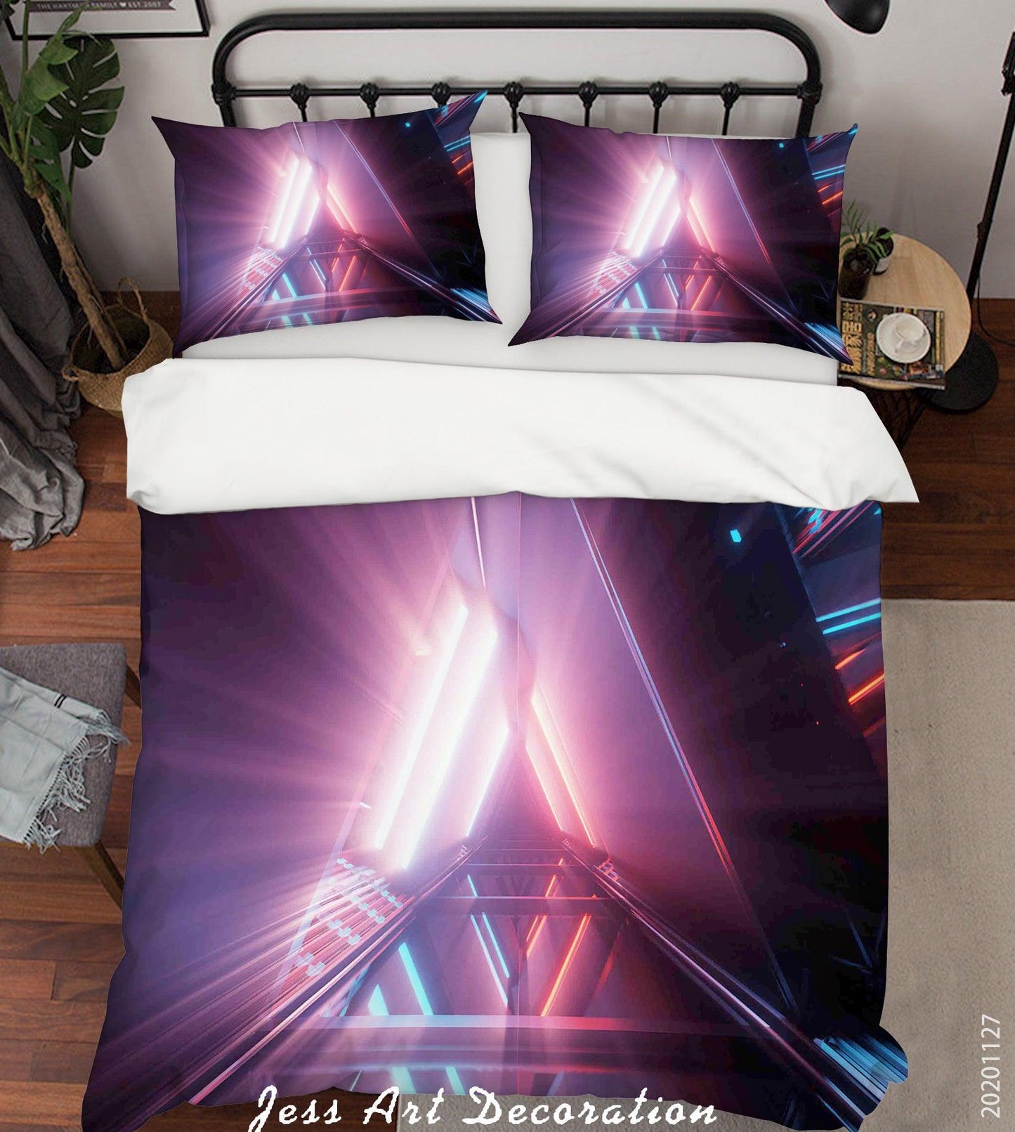 3D Abstract Space Wilderness Astronaut Quilt Cover Set Bedding Set Duvet Cover Pillowcases LXL