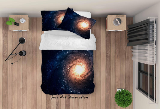3D Abstract Space Background Quilt Cover Set Bedding Set Duvet Cover Pillowcases 148