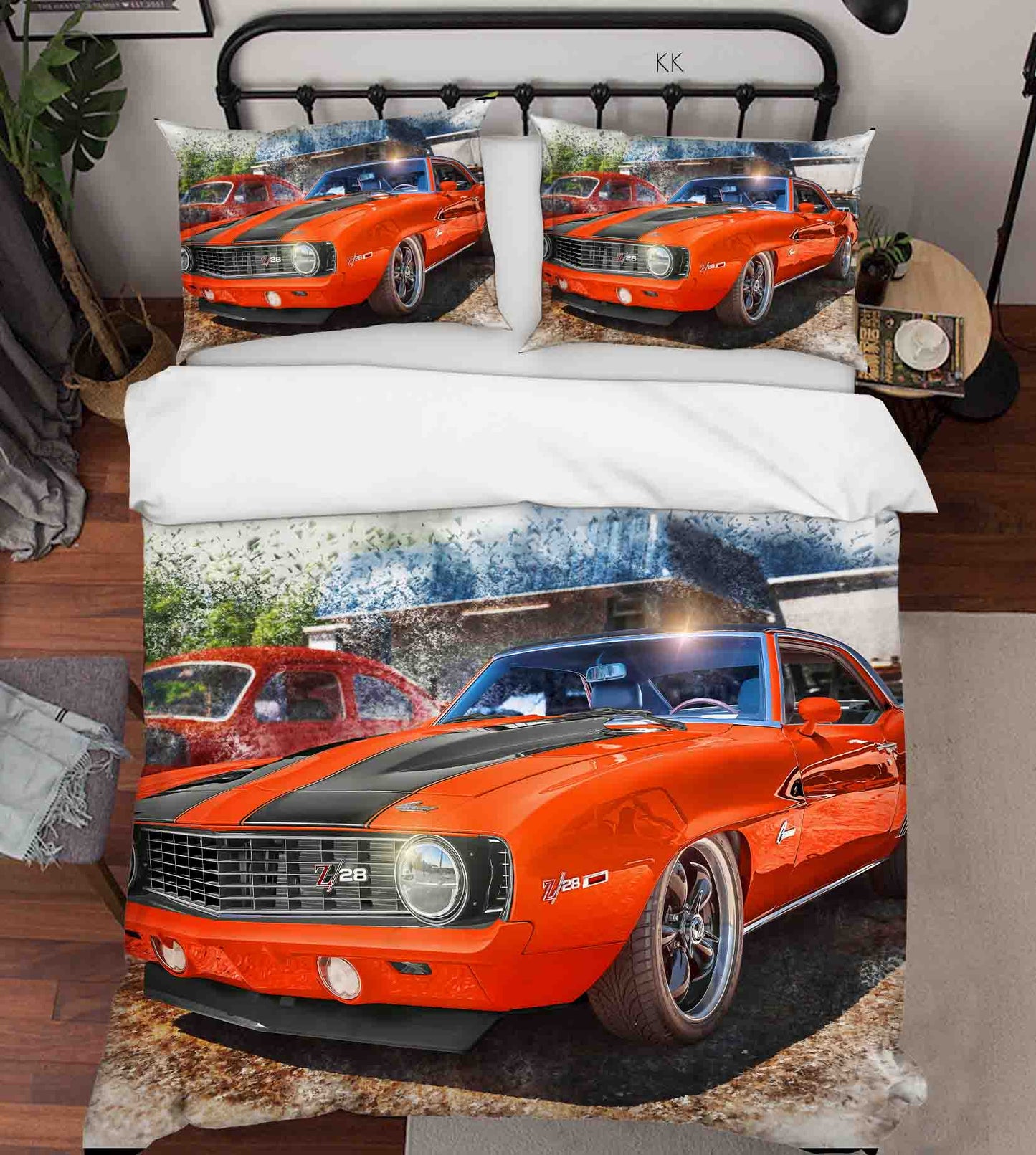 3D Automobile Wave Point Quilt Cover Set Bedding Set Duvet Cover Pillowcase 453