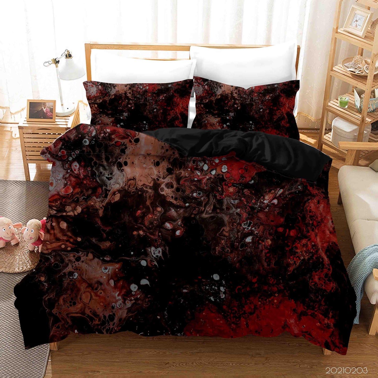 3D Abstract Marble Texture Quilt Cover Set Bedding Set Duvet Cover Pillowcases 39