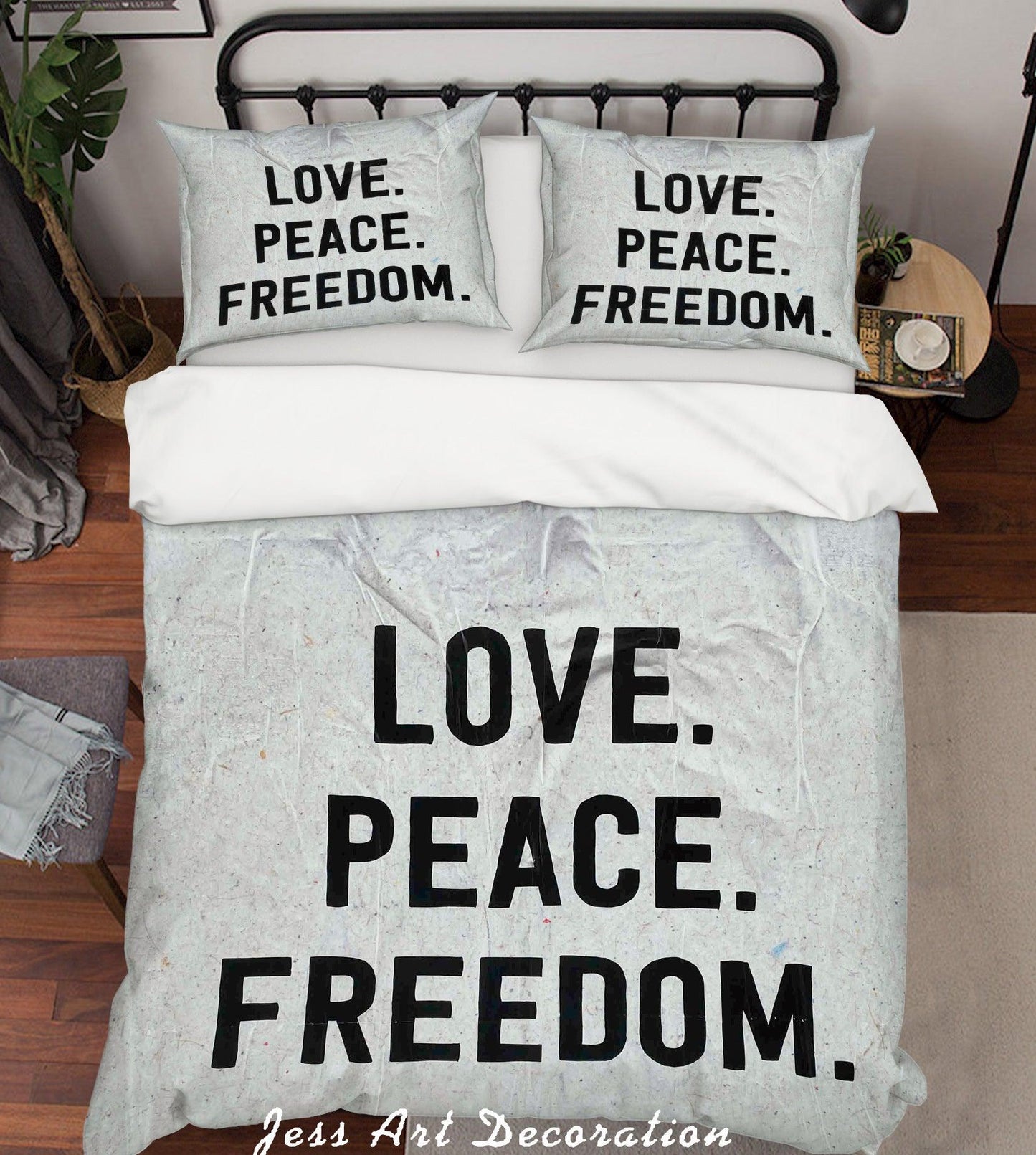 3D Cartoon Letters Quilt Cover Set Bedding Set Pillowcasesn 95